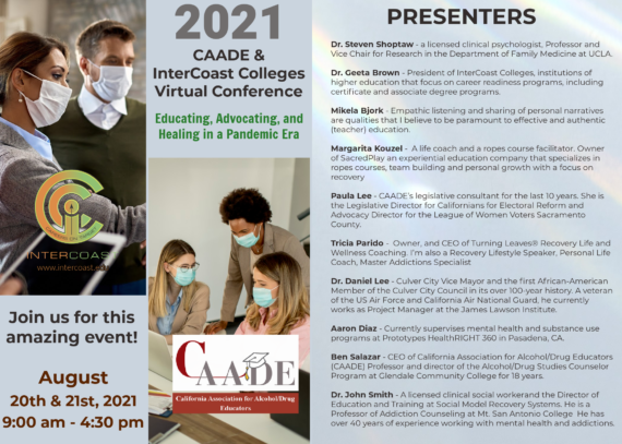 2021 CAADE Conference Brochure